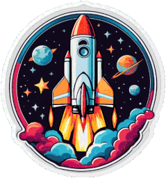 raketa animovana
